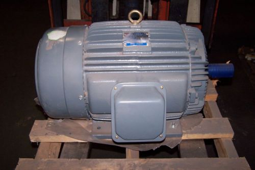 NEW TECO WESTINGHOUSE 30 HP ELECTRIC MOTOR 230/460 VAC 286T FRAME 3 PHASE