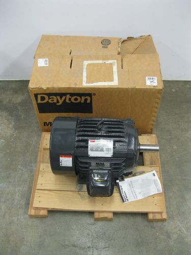 Dayton 4fn75b premium efficiency motor 10hp 3-phase 230/460v new z61 (1719) for sale