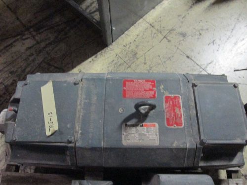 Reliance dc motor lc2512a72 frame 10hp 1750rpm 500v 17a field volts: 300v used for sale