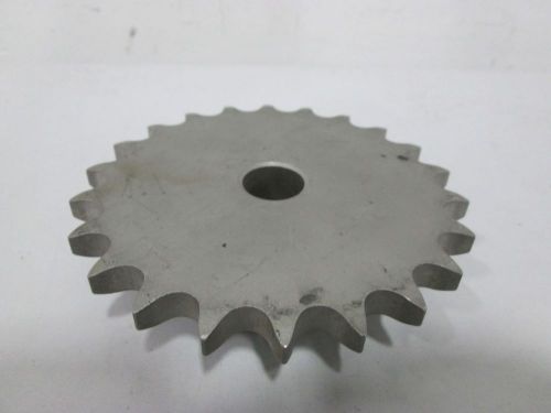 NEW MARTIN 50B22SS STAINLESS 3/4IN ROUGH BORE CHAIN SINGLE ROW SPROCKET D314393