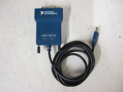 National Instruments GPIB-USB-HS, IEEE 488 Interface Adapter Controller, NI