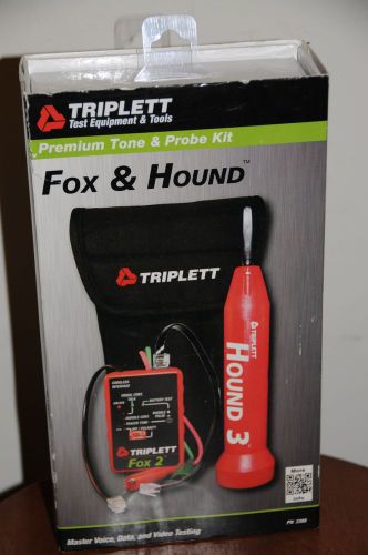 Triplett 3399 Fox 2 &amp; Hound 3 Premium Tone &amp; Probe Kit