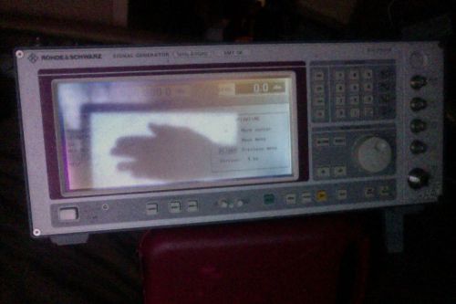 Rohde Schwarz SMT06 signal generator avionics VOR/ILS/stereo