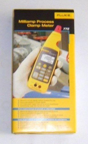 Fluke 772  milliamp process clamp meter 4-20ma - new in box !!! for sale