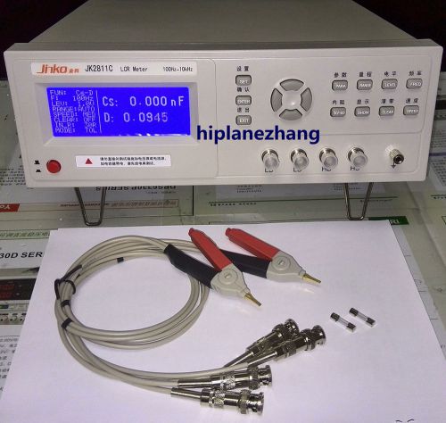 Bench LCR Meter 10KHz Inductance Capacitance Resistance RZDQLC Tester JK2811C