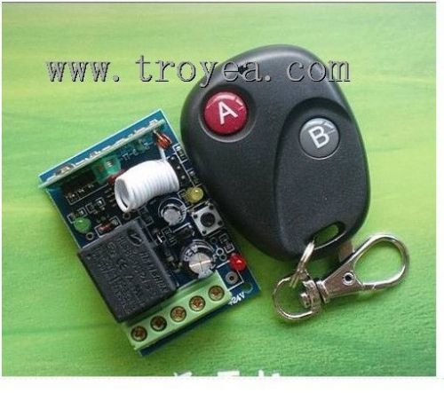 DC 12v Relay Wireless Remote Control RF Switch On/off Switch + Delay Time Timer