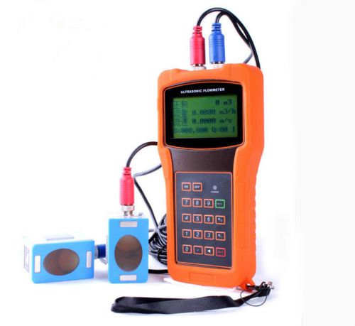 New TUF-2000 Portable Digital Handheld Ultrasonic Flow Meter Flowmeter H