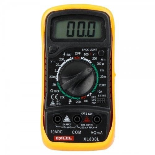 Lcd digital ohm volt meter ac dc voltmeter multimeter tester handheld ammeter for sale
