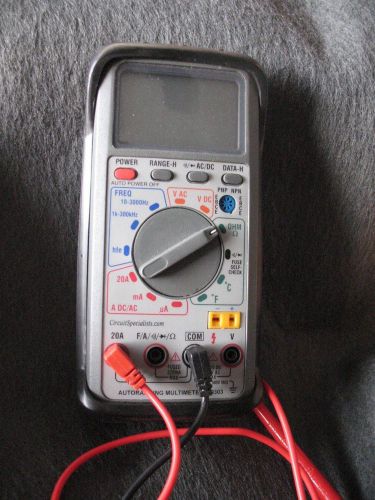 True-rms autoranging digital multimeter by circuit specialists for sale