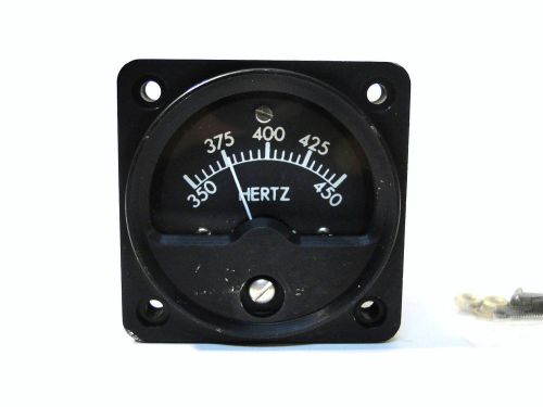 Hertz mk777-221 electrical frequency meter 350-450 range for sale