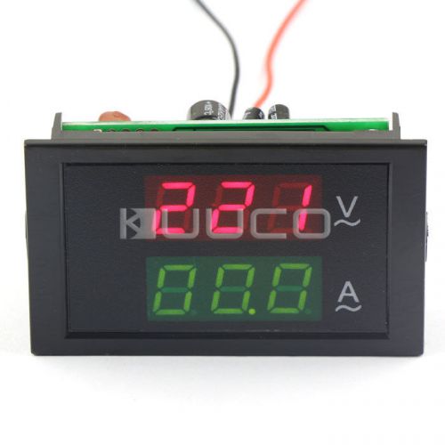 3 Phase 380V Digital Volt Ammeter AC 200-450V/100A Voltage Current Tester+Sensor