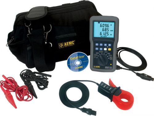 Aemc 8220 with sr193 power quality meter model 8220 w/sr193 (1200a) for sale