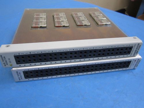 Lot of 2 Wiltron Patch And Access Module 9714