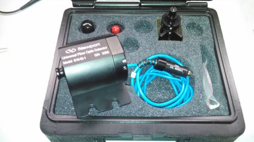 Newport 818-is-1 integrating sphere universal fiber optic detector kit for sale