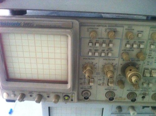 *For Parts* Tektronix 2465 ,350 MHz Oscilloscope 4-Channel