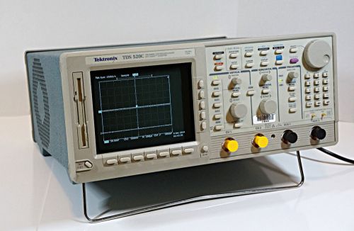 Tektronix tek tds 520c digital oscilloscope instavu 500mhz 1gs/s 2-ch gpib for sale
