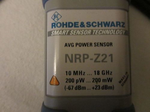 Rohde &amp; Schwarz NRP-Z21 Three- Path Diode Power Sensor