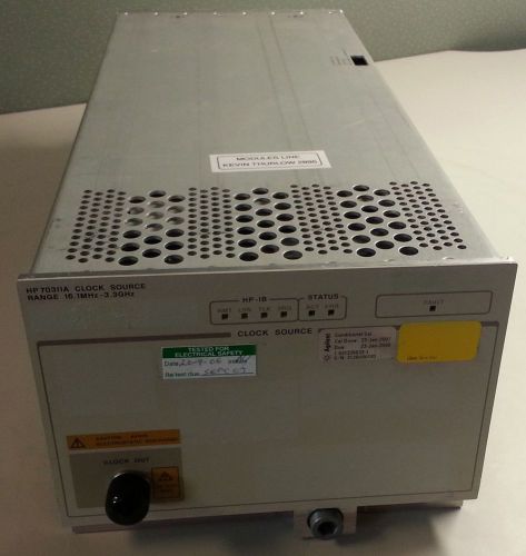 Agilent 70311a clock source 16.1mhz to 3.3ghz for sale