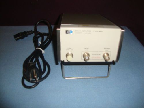 Agilent HP 8447A Preamplifier 0.1 to 400 MHz Excellent Condition! Tested! L@@K!!