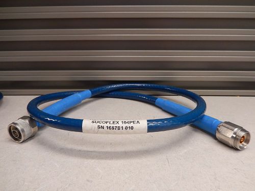 HUBER + SUHNER SUCOFLEX 104PEA CABLE N - APC-7 1 METER 1102