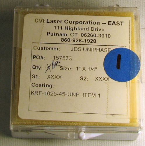 CVI LASER CORP KRF-1025-45-UNP LENS