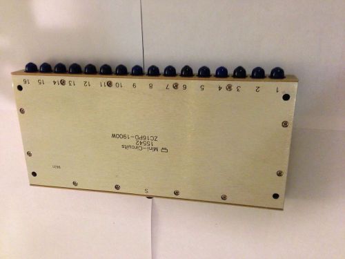 Mini-Circuits 15542, ZC16PD-1900W, Splitter/Combiner, 16 Way