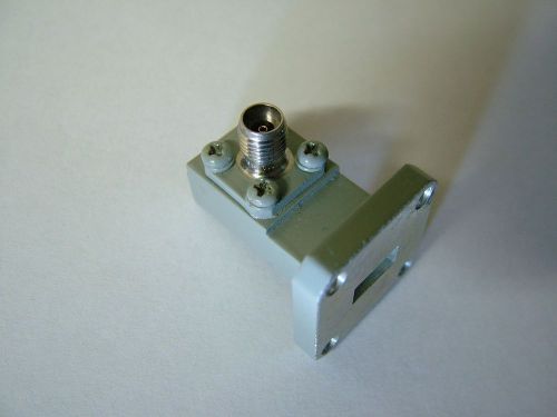 WR42 TO SMA WAVEGUIDE ADAPTER  18 - 26.5GHz  K BAND 24GHz   NICE !