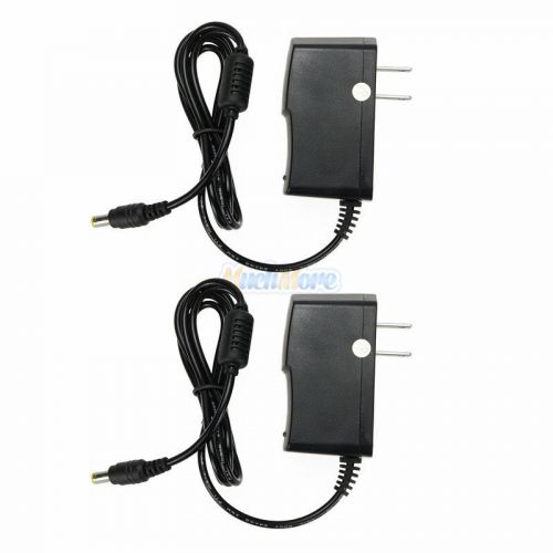 2x ac100-240v to dc12v 1a wall charger switching power adapter 5.5mm*2.1mm us for sale