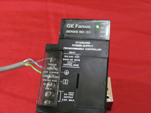 GE FANUC SERIES 90-30 IC693PWR321S PLC POWER SUPPLY