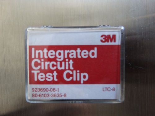 3M Integrated Circuit Test Clip - Headless - 8 pin, LTC-8 - Part # 923690-08-I
