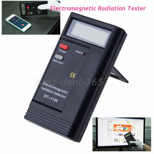 Lcd digital electromagnetic radiation detector em meter dosimeter tester for sale