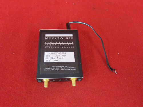 Novasource synthesized programmable rf signal source for sale