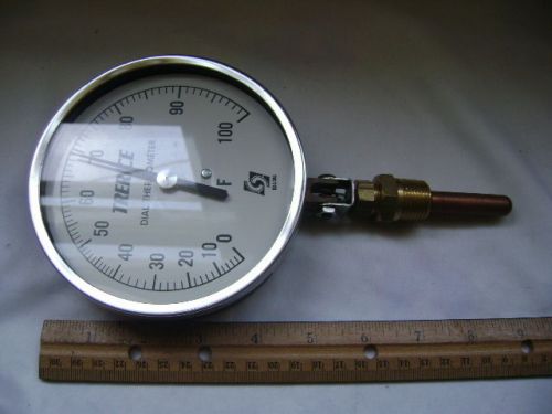 Trerice dial thermometer w/adjustable angle 0-100 f for sale