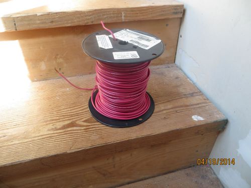 14 gauge copper wire insulated red 350 ft 600v stranded for sale