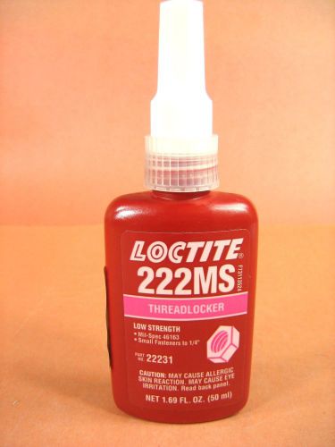 Loctite  -  222MS  -   Low Strength Threadlocker Adhesive 1.69FL OZ