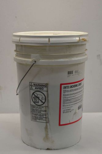 New unitex 83-307974 50lb pail anchoring cement quick set d392857 for sale