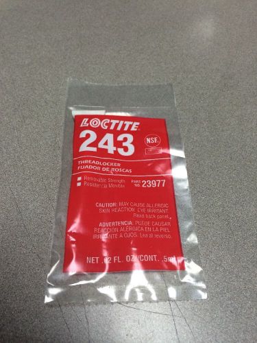 New loctite 243  threadlocker .5ml capsule for sale