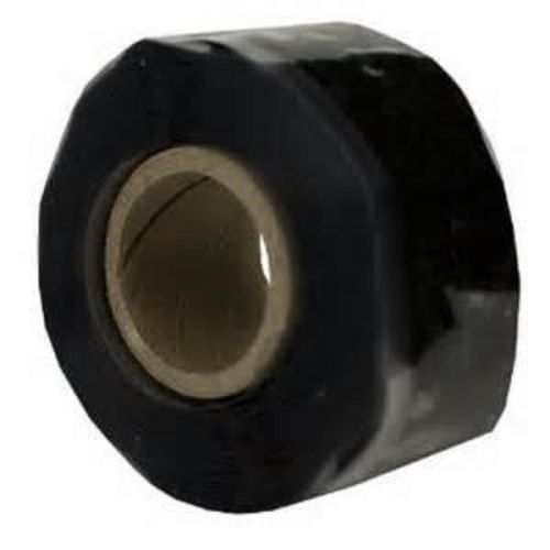 3 rolls Black Silicone self-Fusing Tape  1&#034; x 10&#039;