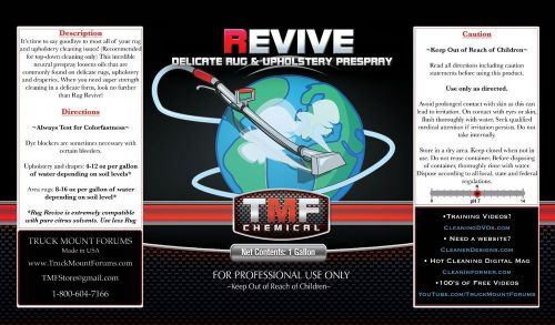 Revive by tmf- 1 gallon for sale