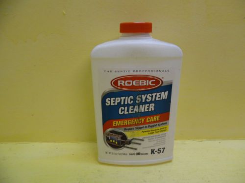 1 quart reobic septic system cleaner emergency care k-57 32 fl oz for sale