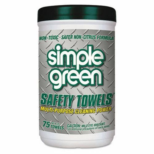 Simple green all purpose safety towel wipes, 6 canisters (smp 13351ct) for sale