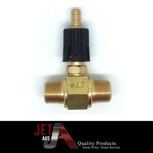 3/8 &#034; chemical injector,adjustable flow,for pressure cleaner washer,