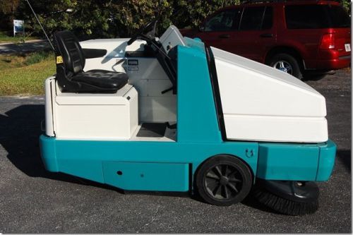 Tennant 355 ride on reconditioned sweeper lp - free shipping* for sale