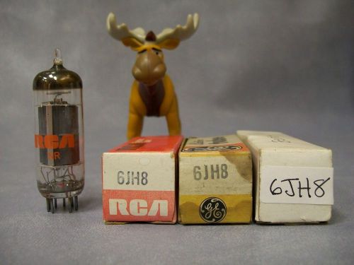 6JH8 Vacuum Tubes  Lot of 3  GE / RCA / Zenith