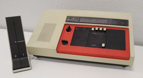 Vintage Motorola Dispatch Console &amp; Desk Microphone T1602CM TMN1003B