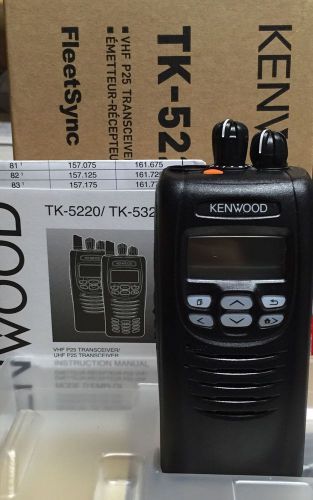 KENWOOD TK-5220k VHF P25 136-174 MHz 5 Watt Radio
