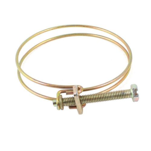 NEW 60-70mm 2.4&#034; - 2.8&#034; Adjustable Water Gas Pipe Metal Wire Hose Clamp
