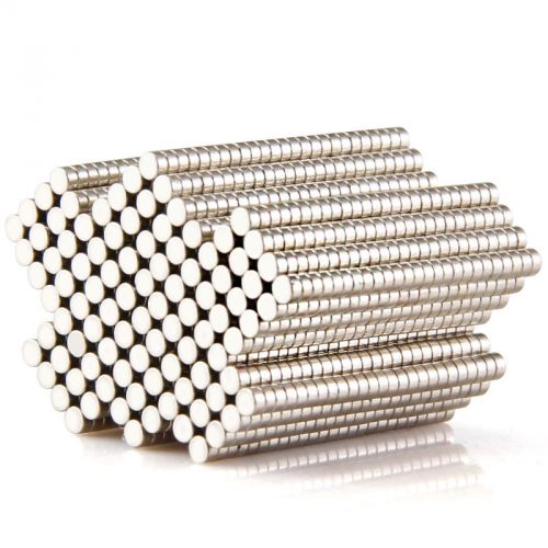 Disc 60pcs Dia 2mm thickness 1mm N50 Rare Earth Strong Neodymium Magnet
