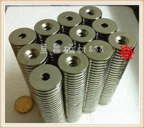 10pcs Strong Disc Round Rare Earth Permanent Nd-Fe-B Neodymium Magnets D20x3mm