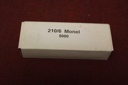 210/6 Monel Staples 5000 Pack New
